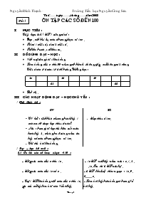 Giáo án Toán 2 - Học kì i - Nguyễn Đình Thạnh