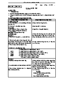 Giáo án Toán lớp 3 - Tuần 30, 31