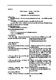 Thiết kế bài học khối 5 - Tuần 4